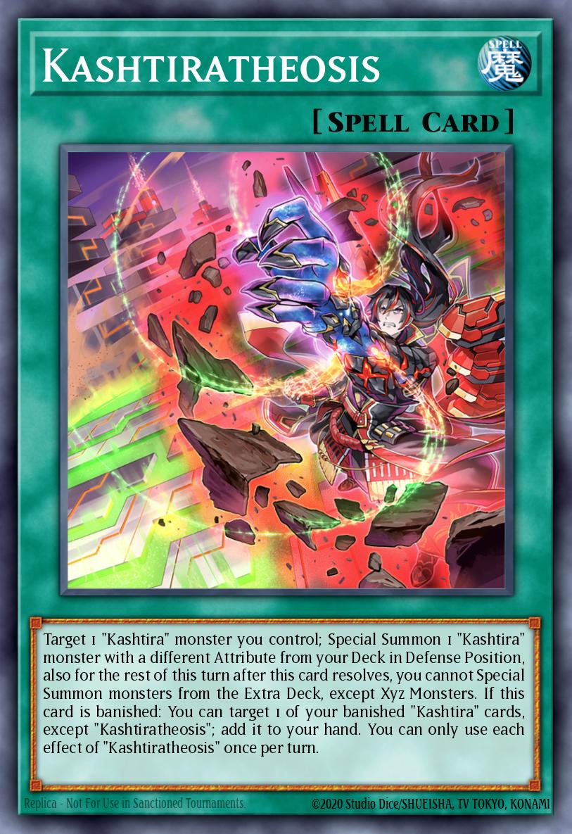 (072) YuGiOh TCG MP24: 25th Anniversary Tin: Dueling Mirrors Single: Kashtiratheosis Secret Rare
