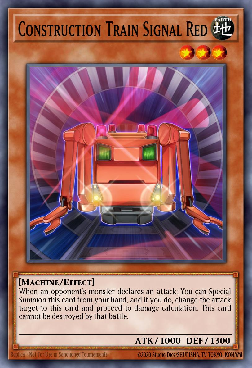 (040) YuGiOh TCG DLCS: Dragons of Legend: The Complete Series Single: Construction Train Signal Red Common