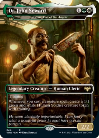 (344) Magic The Gathering Innistrad: Crimson Vow: Extras Single: Torens, Fist of the Angels (V.2) Holo Rare