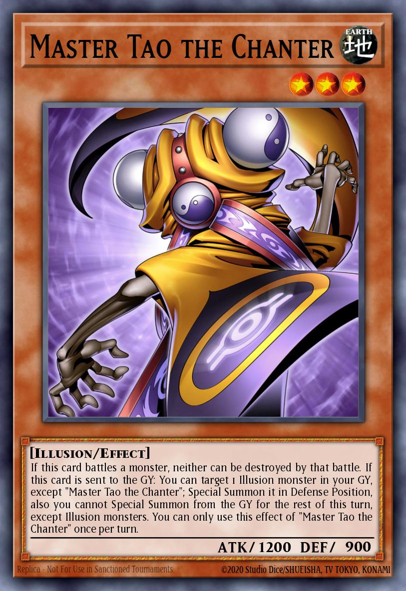 (012) YuGiOh TCG PHRE: Phantom Revenge Single: Master Tao the Chanter Rare