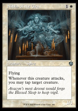 (346) Magic The Gathering Innistrad Remastered: Extras Single: Niblis of the Urn Holo Uncommon