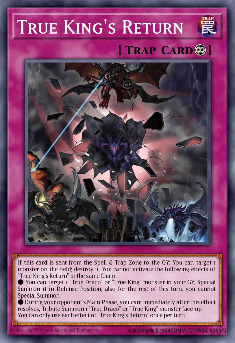 (176) YuGiOh TCG BLMM: Battles of Legend: Monster Mayhem Single: True King's Return Secret Rare