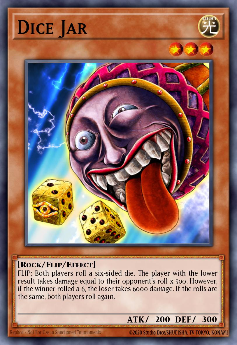 (226) YuGiOh TCG DB2: Dark Beginning 2 Single: Dice Jar Common