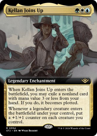 (354) Magic The Gathering Outlaws of Thunder Junction: Extras Single: Kellan Joins Up Rare