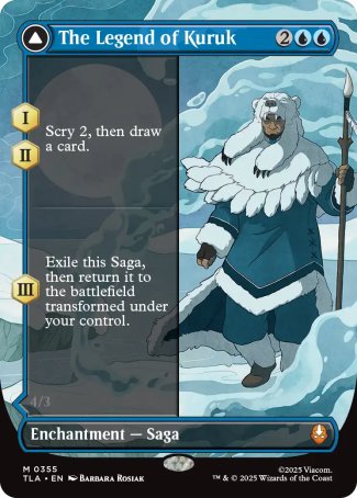 (355) Magic The Gathering Magic: The Gathering | Avatar: The Last Airbender: Extras Single: The Legend of Kuruk // Avatar Kuruk Holo Mythic
