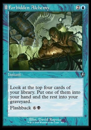 (355) Magic The Gathering Innistrad Remastered: Extras Single: Forbidden Alchemy Holo Uncommon