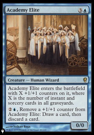 (020) Magic The Gathering The List Single: Academy Elite Rare