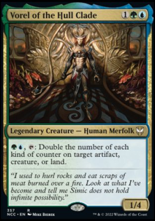 (357) Magic The Gathering Commander: Streets of New Capenna Single: Vorel of the Hull Clade Rare