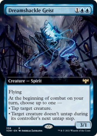(358) Magic The Gathering Innistrad: Crimson Vow: Extras Single: Dreamshackle Geist Rare