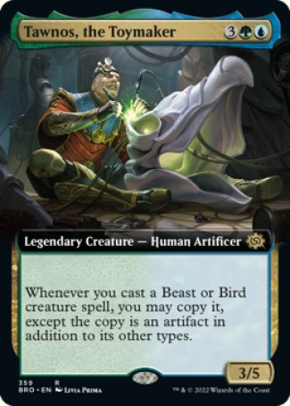 (359) Magic The Gathering The Brothers' War: Extras Single: Tawnos, the Toymaker Rare
