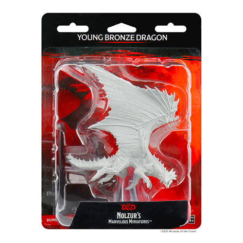 WizKids - D&D Nolzurs Marvelous Miniatures: Young Bronze Dragon - Wave 9