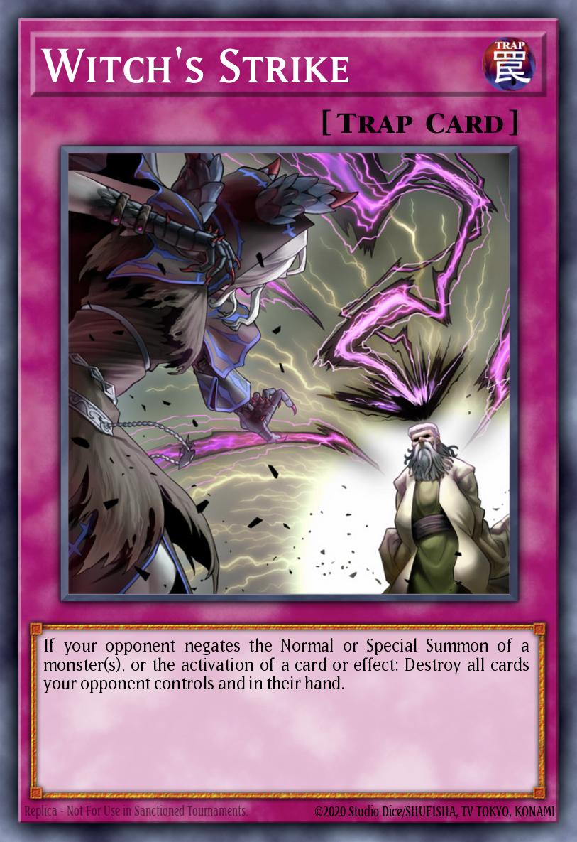 (035) YuGiOh TCG MP20: 2020 Tin of Lost Memories Mega Pack Single: Witch's Strike Ultra Rare
