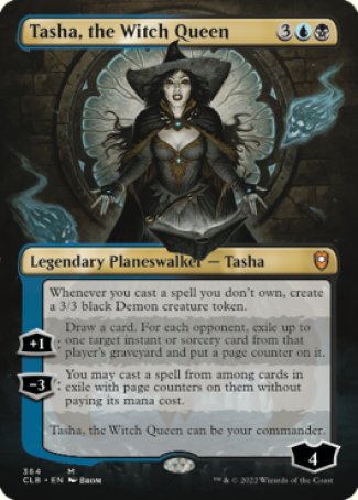 (364) Magic The Gathering Commander Legends: Battle for Baldur's Gate: Extras Single: Tasha, the Witch Queen Mythic