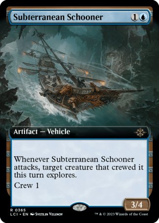 (365) Magic The Gathering The Lost Caverns of Ixalan: Extras Single: Subterranean Schooner Holo Rare