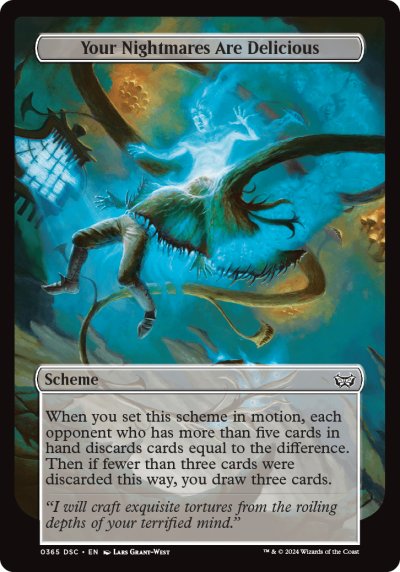 (365) Magic The Gathering Commander: Duskmourn: House of Horror Single: Your Nightmares Are Delicious Special