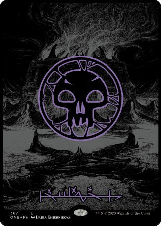 (367) Magic The Gathering Phyrexia: All Will Be One: Extras Single: Swamp (V.2) Land