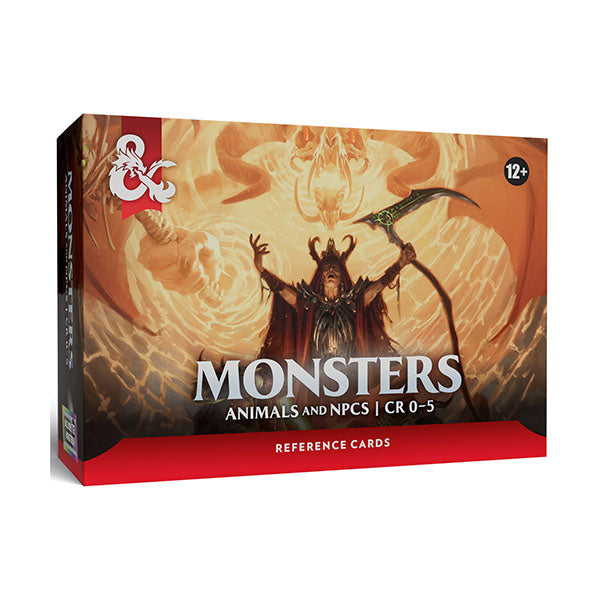 Dungeons & Dragons - Monster Cards: Animals & NPCs CR 0-5