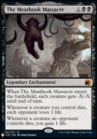 (112) Magic The Gathering The List Single: The Meathook Massacre Mythic