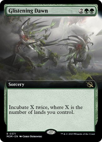 (371) Magic The Gathering March of the Machine: Extras Single: Glistening Dawn Rare