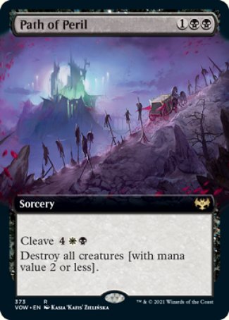 (373) Magic The Gathering Innistrad: Crimson Vow: Extras Single: Path of Peril Holo Rare