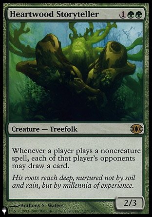 (127) Magic The Gathering The List Single: Heartwood Storyteller Rare