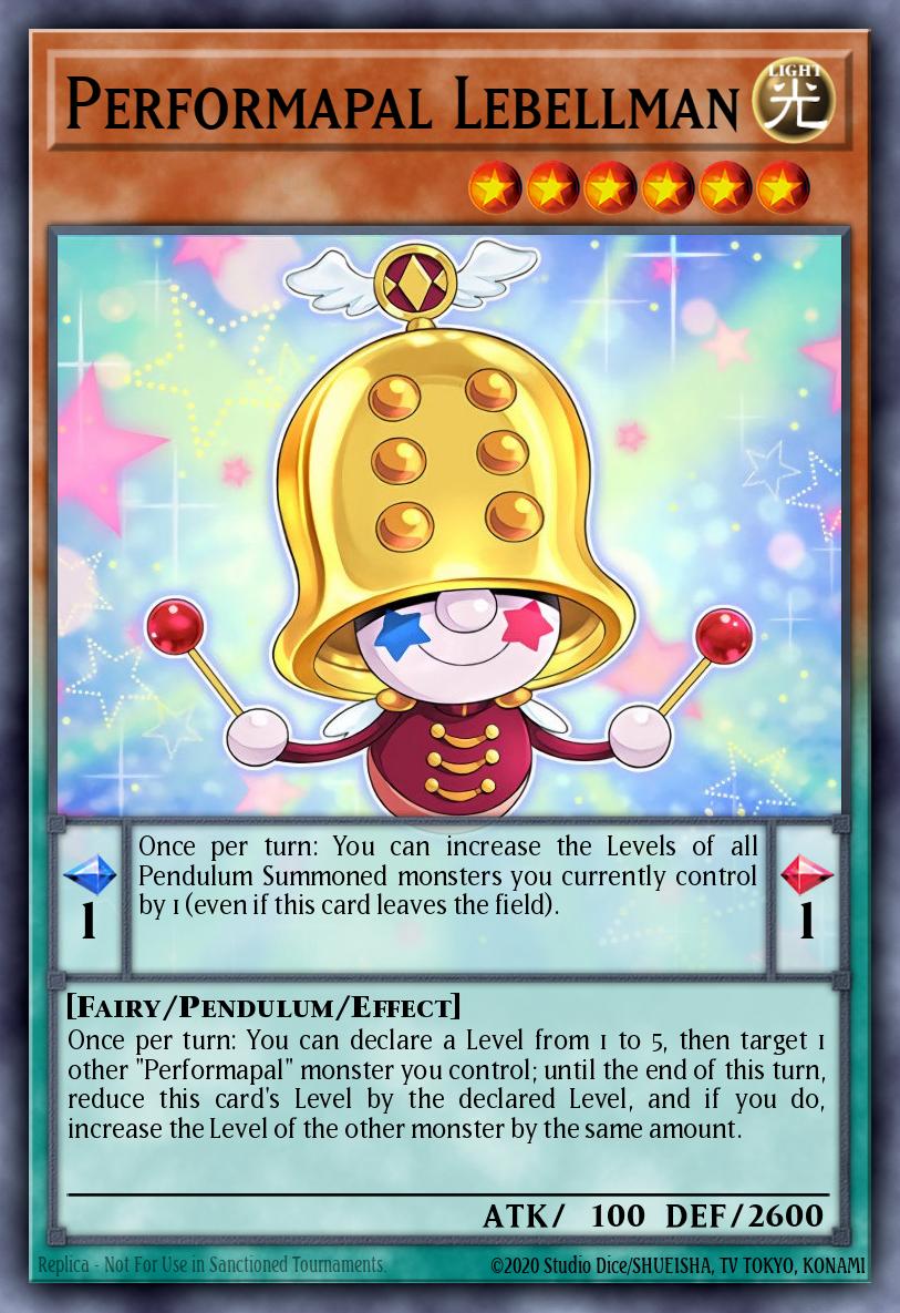 (146) YuGiOh TCG MP19: 2019 Gold Sarcophagus Tin Mega Pack Single: Performapal Lebellman Common