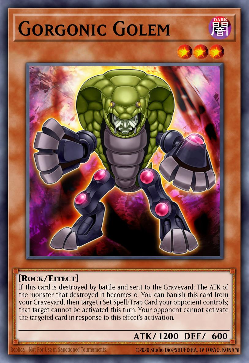 (192) YuGiOh TCG MP14: 2014 Mega-Tins Mega-Pack Single: Gorgonic Golem Common