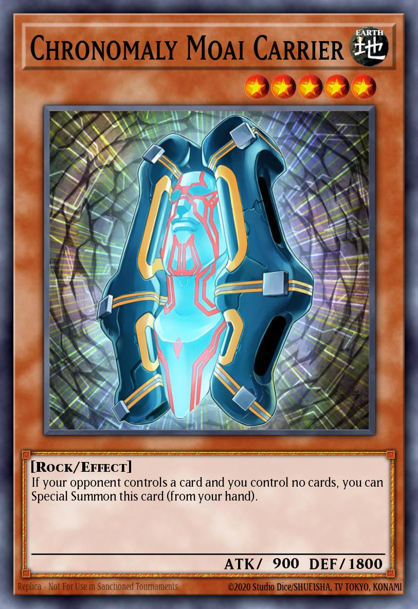(190) YuGiOh TCG MP14: 2014 Mega-Tins Mega-Pack Single: Chronomaly Moai Carrier Common