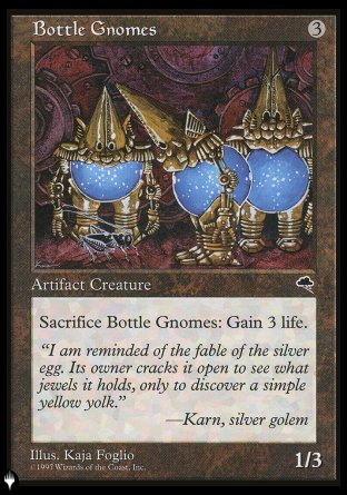(000) Magic The Gathering The List Single: Bottle Gnomes Uncommon