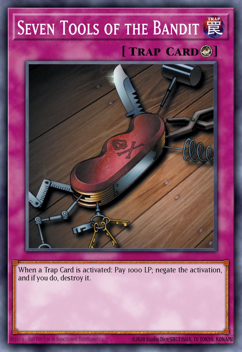 (075) YuGiOh TCG DB2: Dark Beginning 2 Single: Seven Tools of the Bandit Super Rare