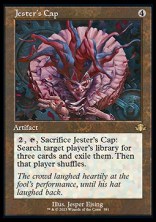 (381) Magic The Gathering Dominaria Remastered: Extras Single: Jester's Cap (V.1) Rare
