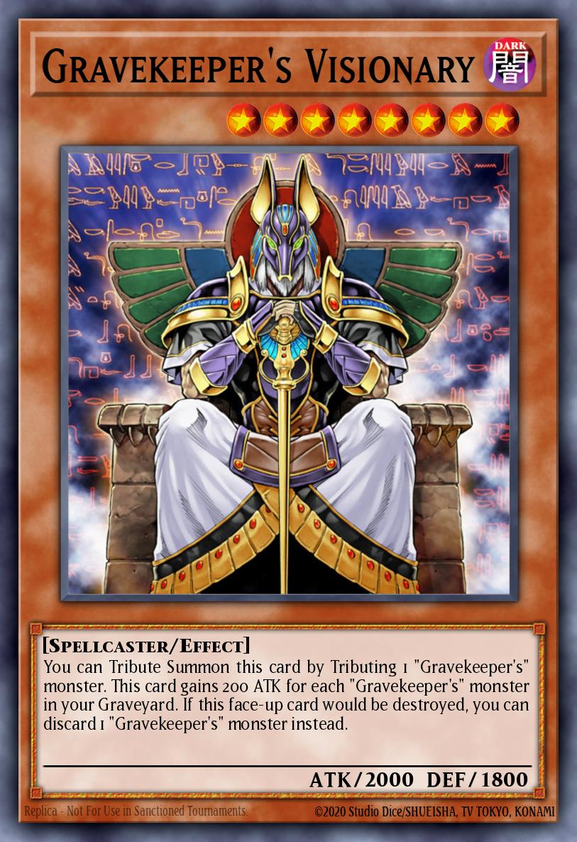 (027) YuGiOh TCG ABPF: Absolute Powerforce Single: Gravekeeper's Visionary Super Rare