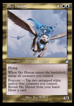(382) Magic The Gathering Ravnica Remastered: Extras Single: Sky Hussar Uncommon