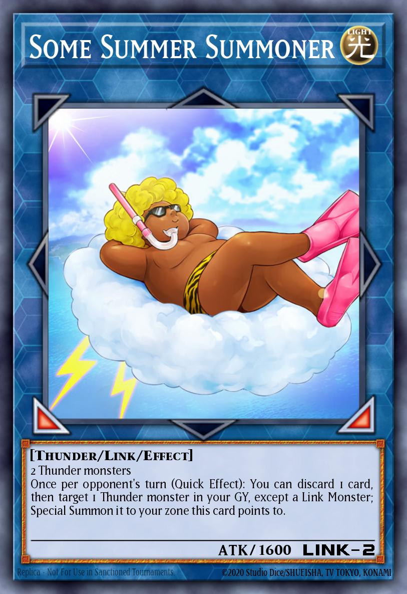 (192) YuGiOh TCG MP19: 2019 Gold Sarcophagus Tin Mega Pack Single: Some Summer Summoner Rare