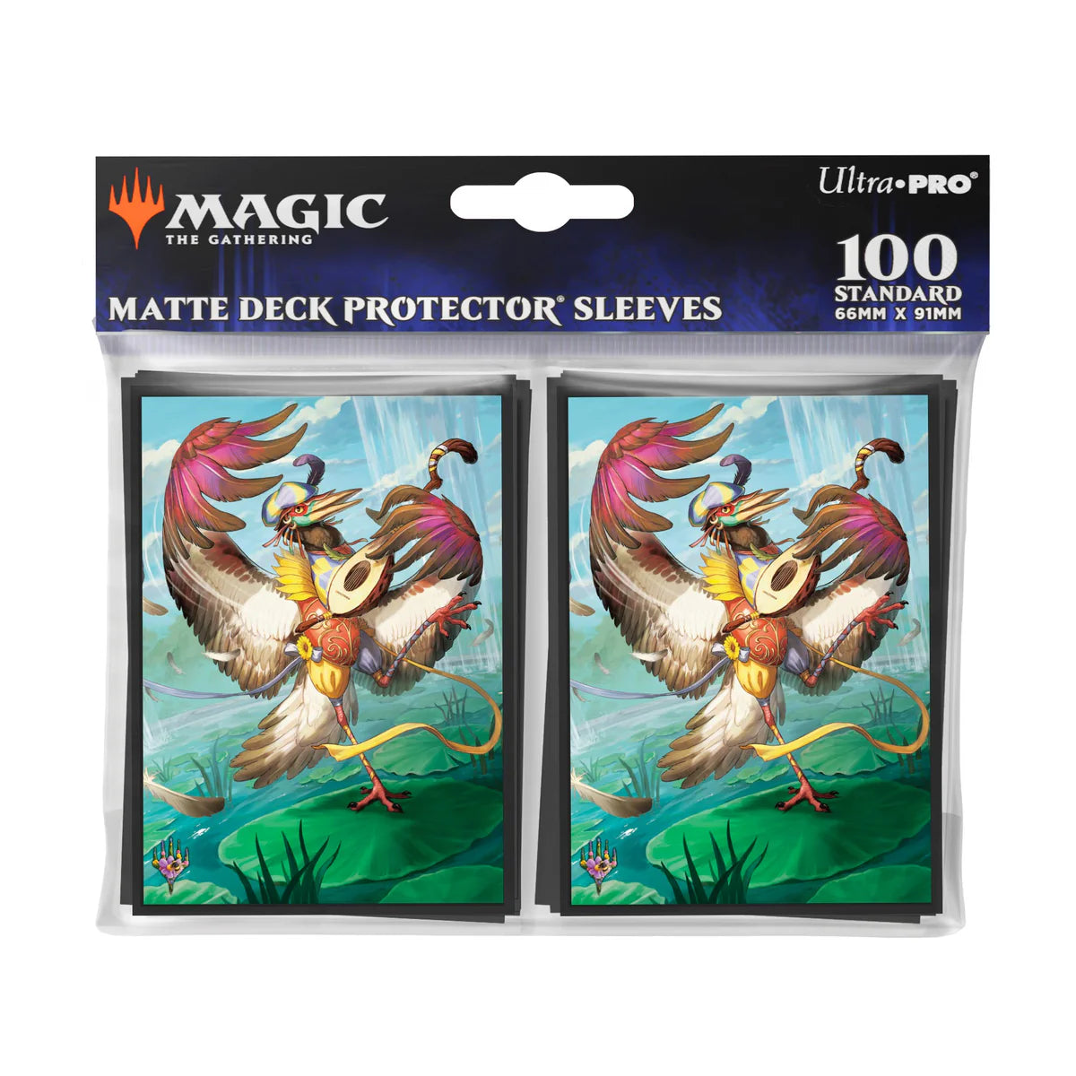 Magic the Gathering: Ultra Pro Matte Deck Protector Sleeves 100ct - Bloomburrow - Zinnia, Valley's Voice