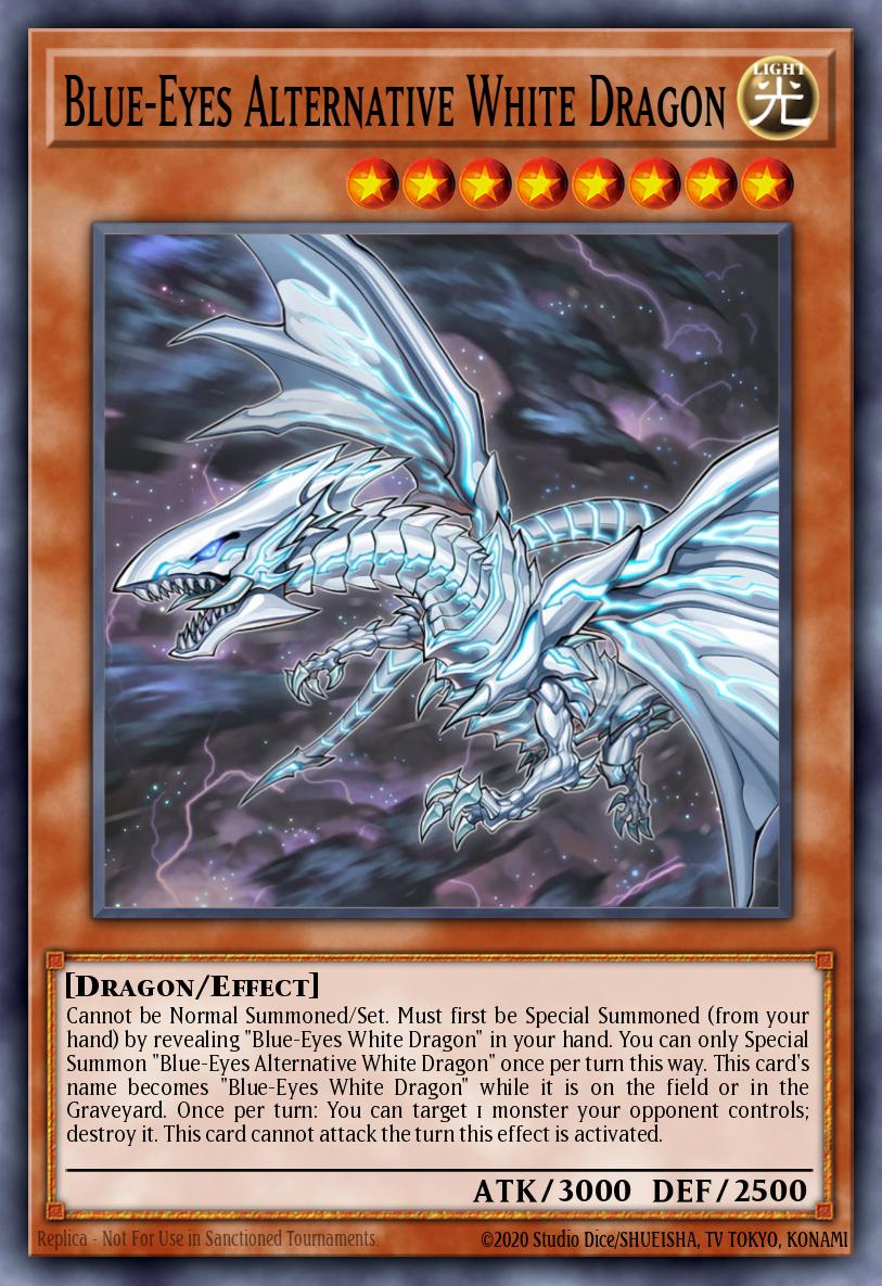 (010) YuGiOh TCG RA02: 25th Anniversary Rarity Collection II Single: Blue-Eyes Alternative White Dragon (V.6 - Collectors Rare)  Collectors Rare