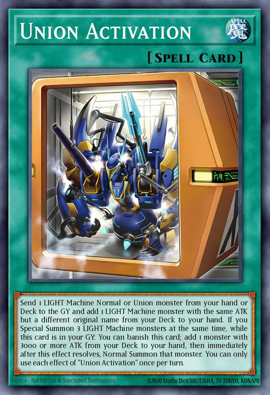 (023) YuGiOh TCG MZTM: Maze of the Master Single: Union Activation  Ultra Rare