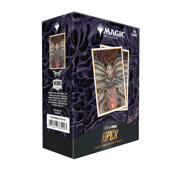 Magic the Gathering: Ultra Pro Apex Sleeves -Duskmourn Valgavoth, Terr – Puca Puca Games