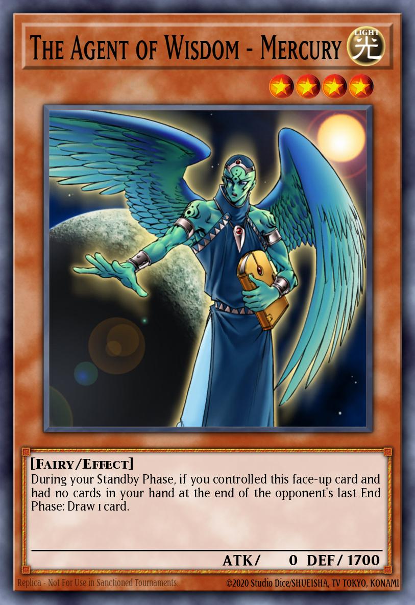 (252) YuGiOh TCG LCYW: Legendary Collection 3: Mega Pack Single: The Agent of Wisdom - Mercury Super Rare
