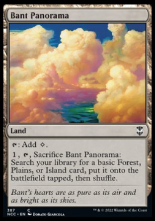 (387) Magic The Gathering Commander: Streets of New Capenna Single: Bant Panorama Common