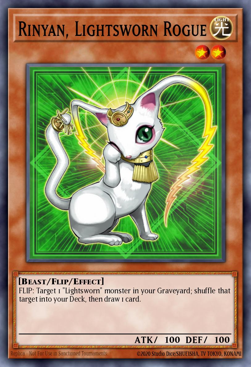 (083) YuGiOh TCG SOVR: Stardust Overdrive Single: Rinyan, Lightsworn Rogue Rare