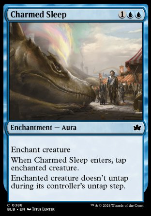 (388) Magic The Gathering Bloomburrow: Extras Single: Charmed Sleep Common