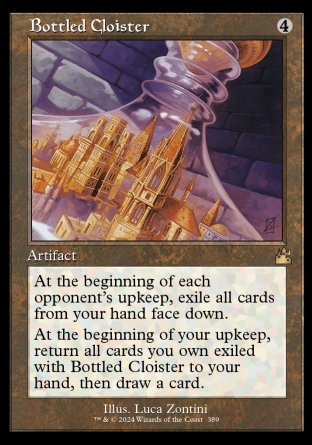 (389) Magic The Gathering Ravnica Remastered: Extras Single: Bottled Cloister (V.1) Rare