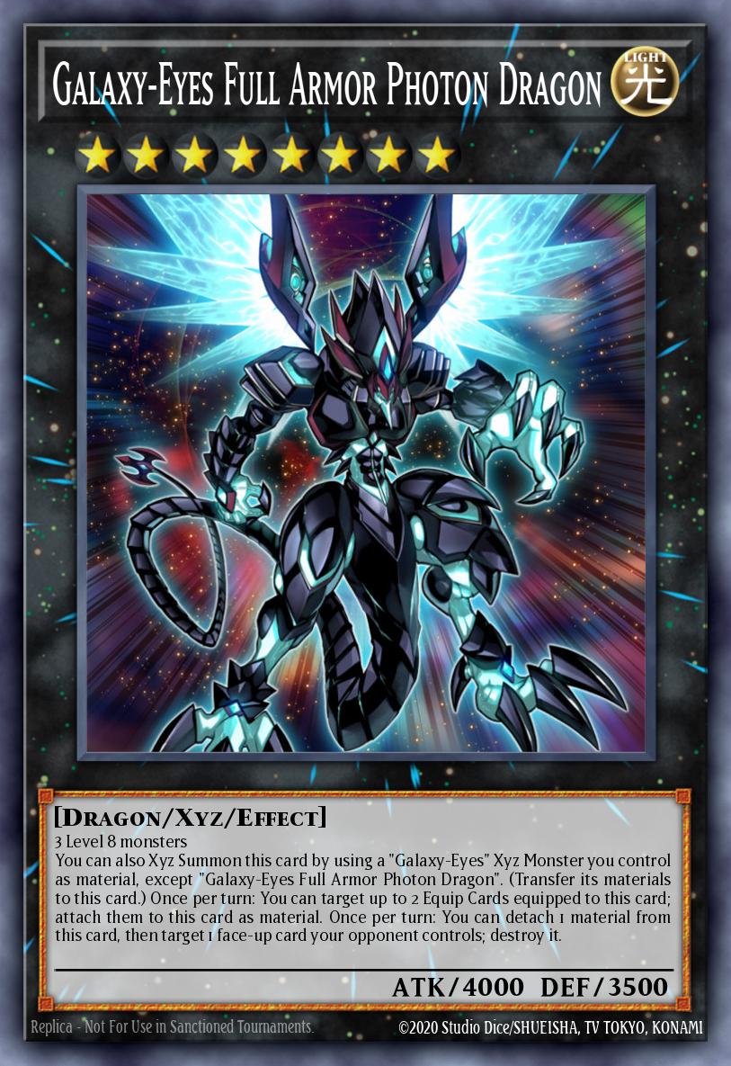 (037) YuGiOh TCG RA01: 25th Anniversary Rarity Collection Single: Galaxy-Eyes Full Armor Photon Dragon (V.5 - Quarter Century Secret Rare)  Quarter Century Secret Rare