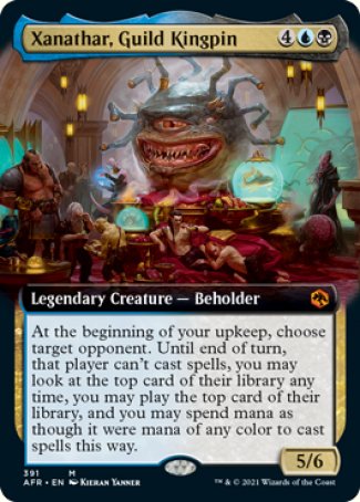 (391) Magic The Gathering Adventures in the Forgotten Realms: Extras Single: Xanathar, Guild Kingpin Mythic