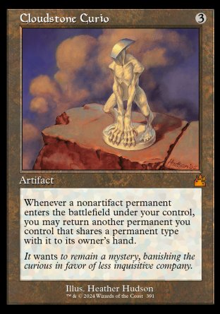 (391) Magic The Gathering Ravnica Remastered: Extras Single: Cloudstone Curio (V.3) Mythic