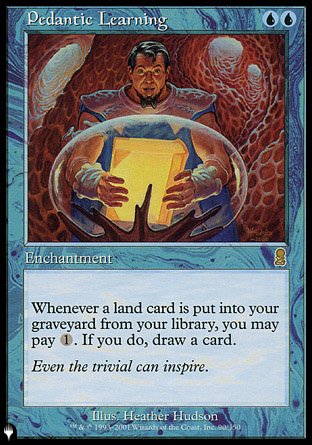 (090) Magic The Gathering The List Single: Pedantic Learning Rare