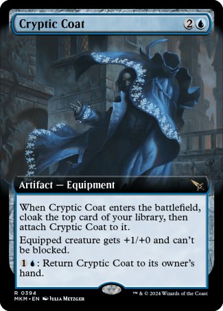 (394) Magic The Gathering Murders at Karlov Manor: Extras Single: Cryptic Coat Rare