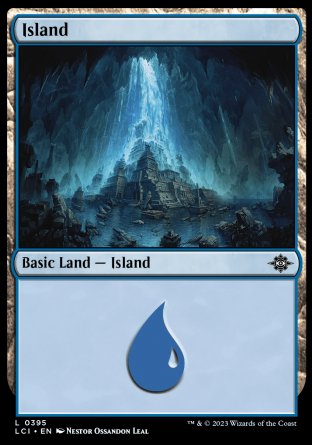 (394) Magic The Gathering The Lost Caverns of Ixalan: Extras Single: Plains (V.2) Holo Land