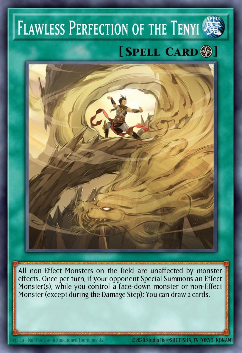 (130) YuGiOh TCG MP20: 2020 Tin of Lost Memories Mega Pack Single: Flawless Perfection of the Tenyi Common